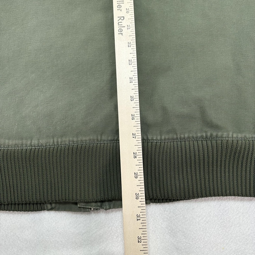 Under Armour Jacket Mens 2XL Green Quilted Lined Canvas Bomber Hunting Real Tree - Picture 15 of 15